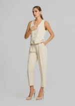Chinos pants with pleats LYNNE SS26 - Image 4