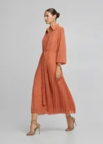 Μίντι πλισέ φόρεμα LYNNE SS26 - Image 4