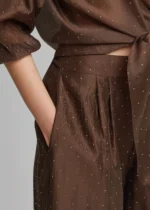 Transparent pants with rhinestones LYNNE SS26 - Image 4