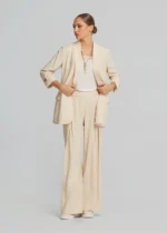 Straight-leg pleated trousers LYNNE SS26 - Image 4