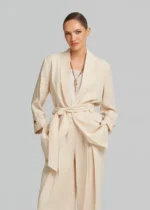 Σακάκι με πέτο και ζώνη LYNNE SS26 - Image 4