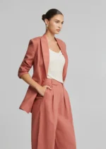 Λινό σακάκι σε ίσια γραμμή LYNNE SS26 - Image 4