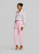Printed shirt in satin look LYNNE SS26 - Image 4