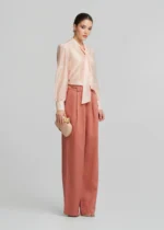 Blouse with tie LYNNE SS26 - Image 4