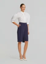 Κρεπ βερμούδα με πιέτες LYNNE SS26 - Image 4