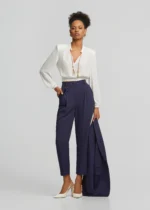 Chinos pants with pleats LYNNE SS26 - Image 4