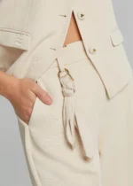 Chinos pants with pleats LYNNE SS26 - Image 5