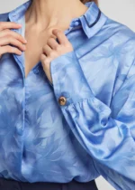 Printed shirt with collar decoration LYNNE SS26 - Image 5