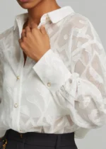 Jacquard muslin shirt LYNNE SS26 - Image 5