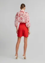 Κροπ εμπριμέ πουκάμισο με δέσιμο LYNNE SS26 - Image 5