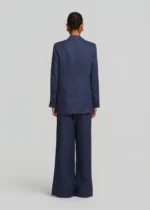 Λινό ίσιο παντελόνι με πιέτες LYNNE SS26 - Image 5