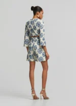 Εμπριμέ μπλούζα με δέσιμο μπροστά LYNNE SS26 - Image 5