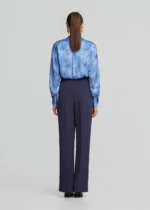 Printed shirt with collar decoration LYNNE SS26 - Image 6