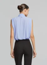 Sleeveless wrap blouse with necklace LYNNE SS26 - Image 6