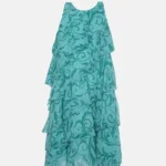 Μίνι εμπριμέ φόρεμα με layers από βολάν LYNNE SS26