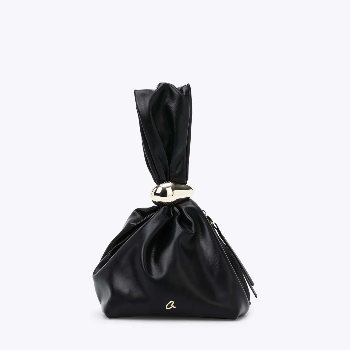 EVENING POUCH WITH GOLD DETAILS AXEL SS26