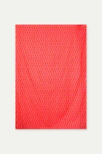 Σαρόνγκ με στάμπα Wave Red & Pink COMPANIA FANTASTICA SS26 - Image 2
