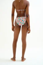 Σλιπ μπικίνι με δέσιμο και print κερασιού COMPANIA FANTASTICA SS26 - Image 3