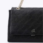 SHOULDER BAG WITH EMBOSSED DESIGN AXEL SS26 - Image 4