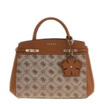 Γυναικεία Τσάντα Χειρός Latte Logo GUESS SS26
