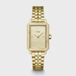 Fluette Watch Steel, Sand Texture Full Gold Colour CLUSE SS26