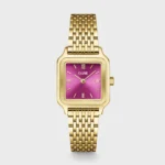 Gracieuse Petite Watch Steel, Fuchsia Pink, Gold Colour CLUSE SS26