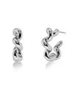 Spiral Hoops L Silver EDBLAD SS26