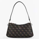 Γυναικεία Τσάντα Ώμου NOELLE II MINI BROWN GUESS SS26
