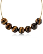 Aura Necklace Maxi Gold/Brown EDBLAD SS26