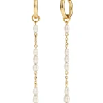 Breeze Hoops L Gold EDBLAD SS26