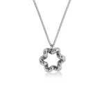 Spiral Necklace Silver EDBLAD SS26