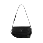 Μαύρη γυναικεία τσάντα ώμου Danya GUESS SS26