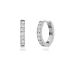 Glow Hoops M Silver EDBLAD SS26