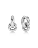 Chunky Eternal Earrings Silver EDBLAD SS26