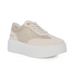 BEIGE STRAW SNEAKERS WOMEN SEVEN SS26 - Image 2