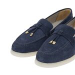 Women's Loafers Blue SEVEN SS26 - Image 2