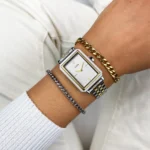 Fluette Watch Steel, Sage Green, Gold Colour CLUSE SS26 - Image 2