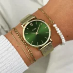 Minuit Watch, Green, Gold Colour CLUSE SS26 - Image 2