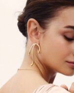 Lace Studs Gold EDBLAD SS26 - Image 2