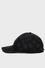 Baseball Cap Prnted Black Allvr GUESS SS26 - Image 2
