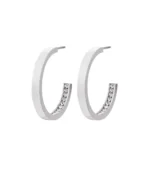 Monaco Earrings Small Silver EDBLAD SS26 - Image 2