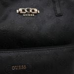 Γυναικεία Τσάντα Ώμου VICTTORIA BLACK LOGO GUESS SS26 - Image 2
