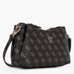 Γυναικεία Τσάντα Ώμου NOELLE II MINI BROWN GUESS SS26 - Image 2