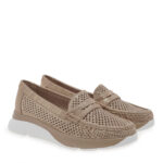 Women's Loafers Beige SEVEN SS26 - Image 2