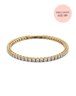 Tennis Bracelet Gold L EDBLAD SS26 - Image 2