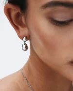 Leora Earrings Silver EDBLAD SS26 - Image 2