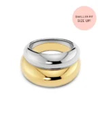 Furo Duo Ring Silver/Gold S EDBLAD SS26 - Image 2
