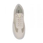 BEIGE STRAW SNEAKERS WOMEN SEVEN SS26 - Image 3