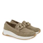 Women's Loafers Beige SEVEN SS26 - Image 3