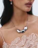 Leora Necklace Multi L Silver EDBLAD SS26 - Image 3
